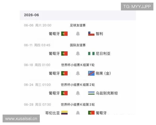 2026世界杯葡萄牙队阵容预测：C罗能否第五次出征 新黄金一代谁将接班